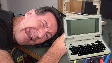 EEVblog 1662 - Vintage Tandy 200 Portable Computer Claytons Repair/Teardown