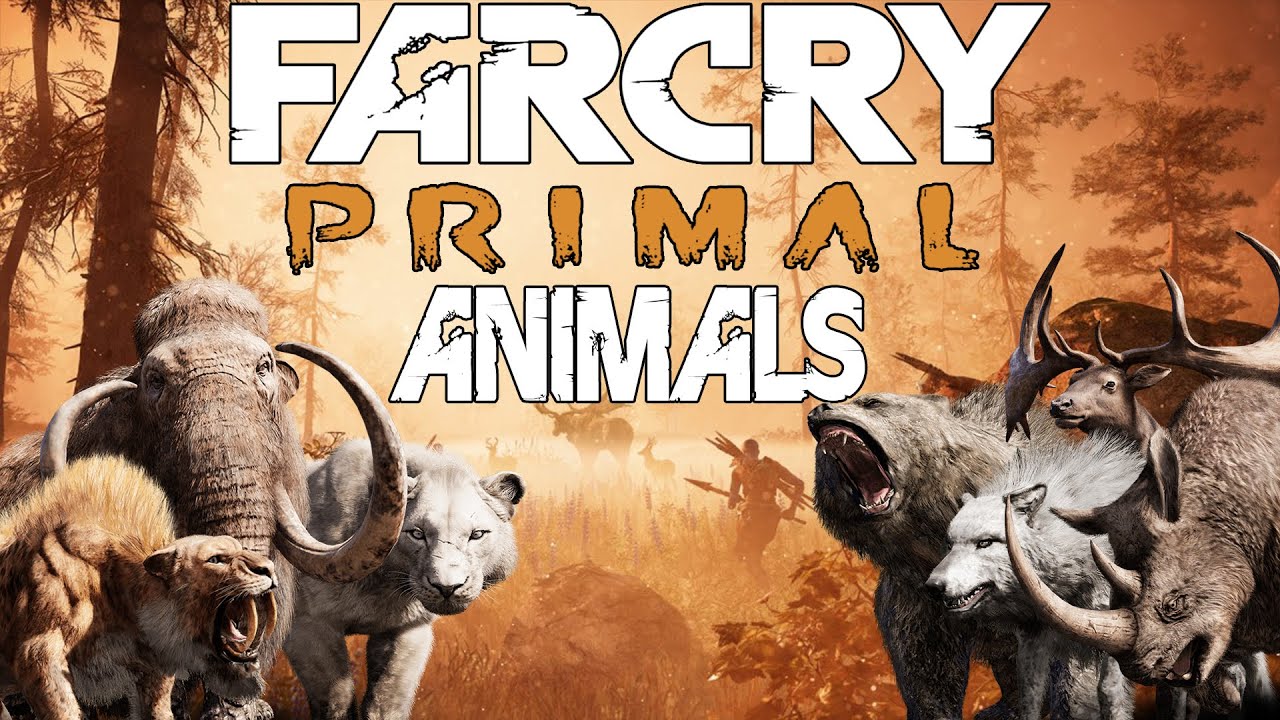 ALL ANIMALS IN FAR CRY PRIMAL! All Tameable Animals 