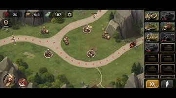 Level 8 #Easy WWll Defense: RTS Army TD game (mobile)