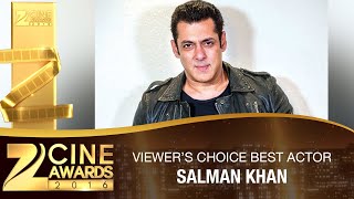 Salman Khan for Bajrangi Bhaijaan | Viewer's Choice Best Actor Male | Zee Cine Awards 2016