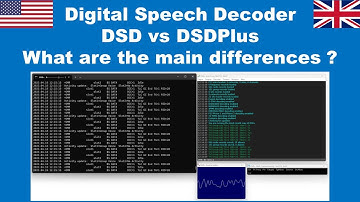 🇺🇸 🇬🇧 Digital Speech Decoder - DSD vs DSDPlus - What are the main differences ?