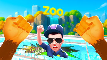 I ESCAPED the ZOO (I Am Monkey VR)