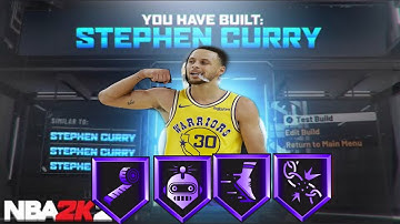NBA 2K21 STEPHEN CURRY BUILD *BEST BUILD SO FAR*