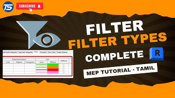 Filters in Revit and Filters types, Rule based filter , Element filter 2024 in Tamil -Tamil software