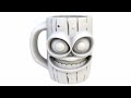 3D model of an abstract mug. A emotional mug. Superhive, CGtrader, Cults3d (no sound)
