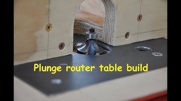 Plunge Router Table Build Part 2