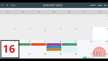 (16) Javascript Calendar | Change Background Color in Calendar | Integrate fullCalendar in Laravel