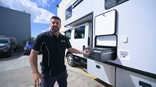 Ultimate Off-Grid Isuzu Motorhome | Detachable Jack-Off Body + Custom Fit-Out