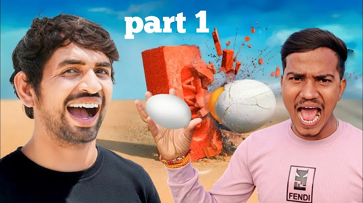 क्या एक अंडा ईंट को तोड़ सकता है ?....Egg Vs Brick 🥚Part1 Mr India hacker