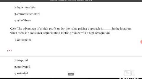 NTA UGC NET JRF expected marketing management mcqs.4