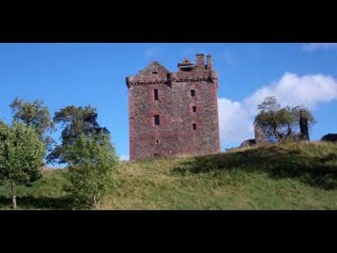 Autumn Road Trip Drive With Music On History Visit To Balvaird Castle Perthshire Scotland