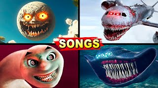 Infected Sky π Thomas Train Eater π The Bloop π Lunar Moon - Horror Songs (Megamix)