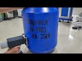How to Print Info on HDPE Drum By CYCJET DOD Large Character Handheld Inkjet Printer