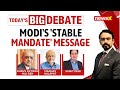 Pm modis stable mandate message  the path to viksit bharat  newsx