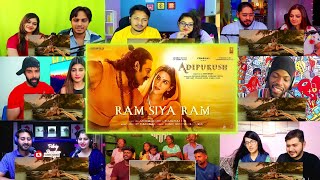 Ram Siya Ram Song Reaction Mashup | Adipurush | Prabhas | Sachet-Parampara | Only Reactions