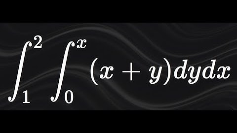 Double Integral of (x + y) over Region | Step-by-Step Solution