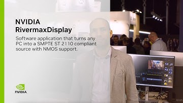 Turn Any PC into a SMPTE ST 2110 Compliant Source with NVIDIA RivermaxDisplay