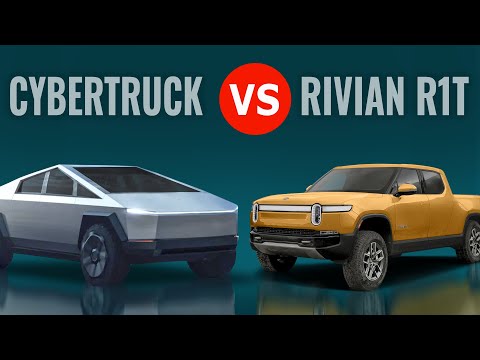 Tesla CYBERTRUCK vs. Rivian R1T