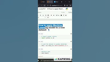 How to implement machine learning model to a new dataset in python | Codersarts