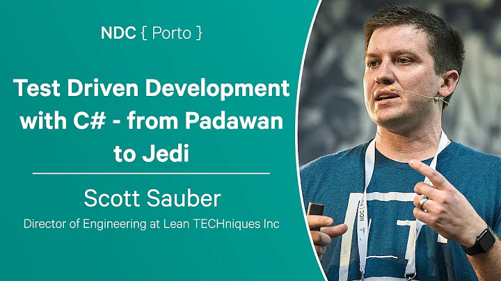 Test Driven Development with C# - from Padawan to Jedi - Scott Sauber - NDC Porto 2023