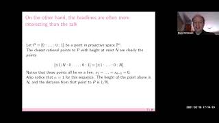 How to approximate rational points - David McKinnon
