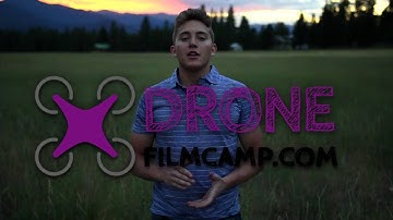 Drone film camp training