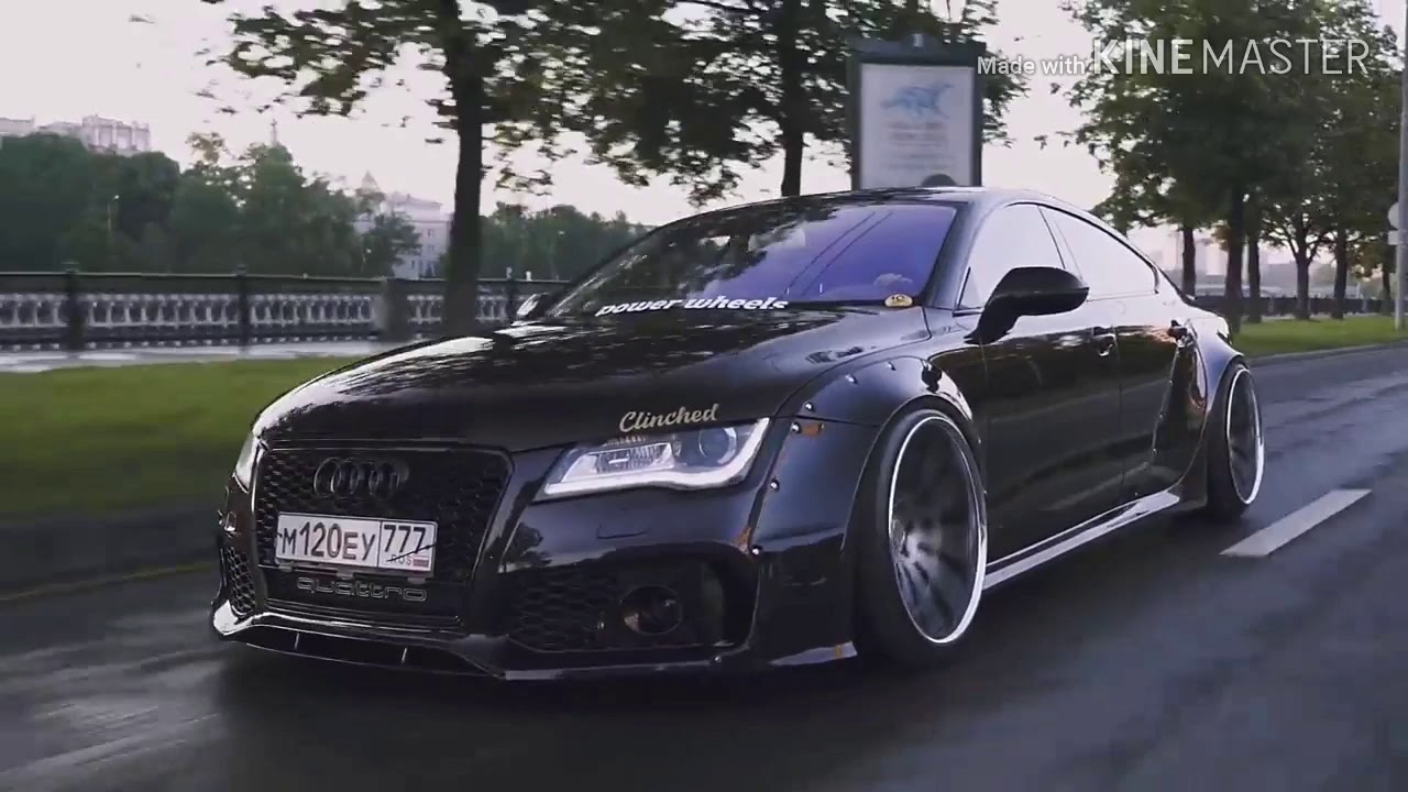 Widebody Audi A7 music video
