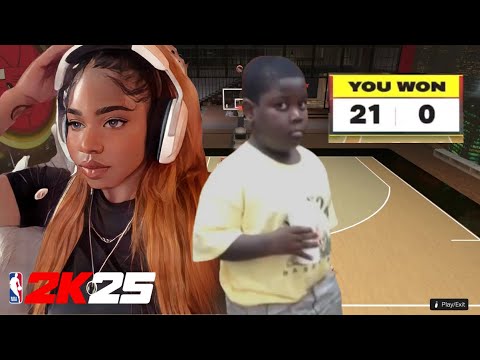 The Most Cringe 2K Conversation... 21-0 1v1 Challenge vs One of My Viewers