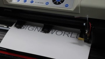 How to do a  contour cut with SC631-am and Flexi