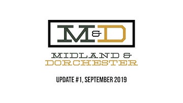 Midland & Dorchester — N Scale Shelf Layout Update 1— September 2019