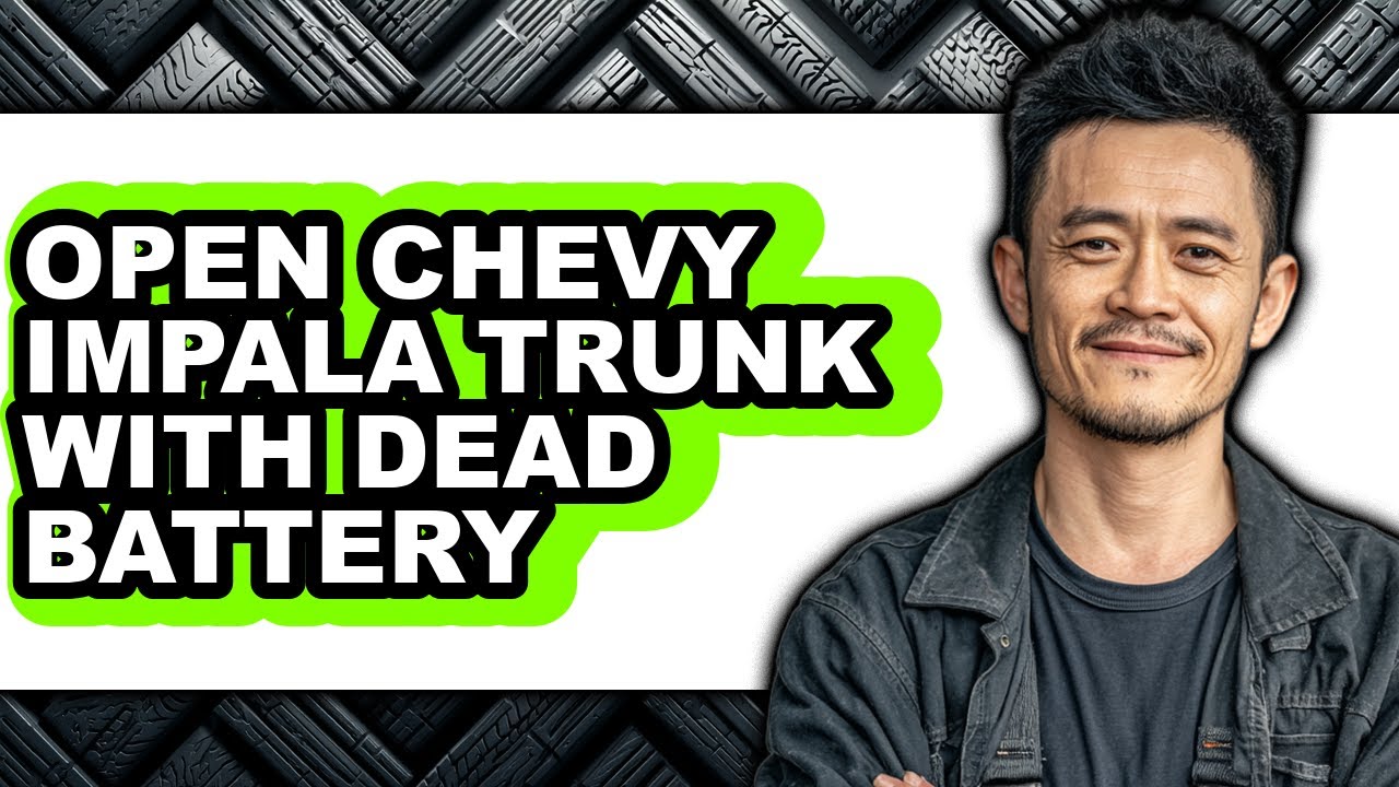How To Open Impala Trunk With Dead Battery