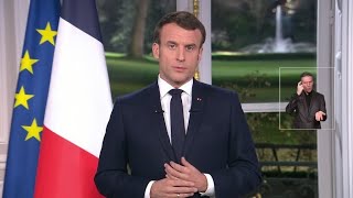 Vœux d'Emmanuel Macron : 