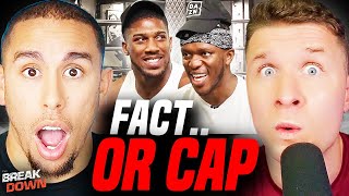 Anthony Joshua’s DELUSIONAL Take On KSI.. Is EXACTLY What He Needs