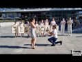 Flash mob proposal perfect by ed sheeran  proposta di matrimonio jessica  giancarlo  artemente