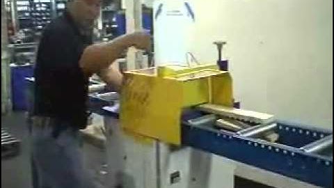 CTD Machines Whirlwind Model 218 with Roller Conveyor