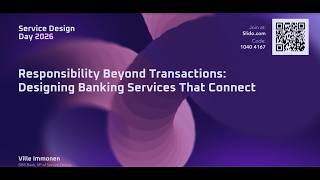 Responsibility Beyond Transactions: Designing Banking Services That Connect