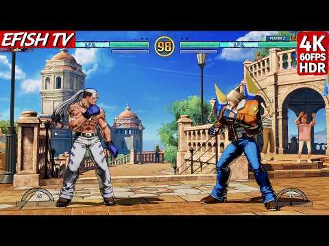New fighter arrived! Rick Strowd vs Terry Bogard (Max Difficulty) - Fatal Fury: CotW