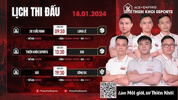 [Trực Tiếp] Thiên Khôi_Gió vs Công 9x | Solo Random | BLV DũngVT | 18/01/2024