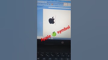 How to make apple 🍎 symbol in ms word#shorts#short#ytshorts#viral#trending#computer