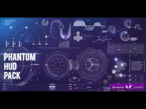 Phantom HUD Infographic Motion Graphics Utilities Effects Videohive   Technology