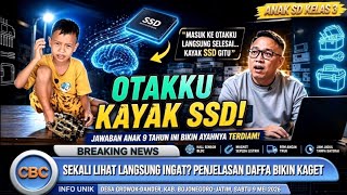 'Otakku Kayak SSD…' Jawaban Anak 9 Tahun Ini Bikin Ayahnya Terdiam | Kisah Daffa dari Desa Growok”