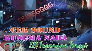 CEKSOUND KUSUMA NADA  // SENGAJA // 220 MUSIC LIVE PAMONGAN