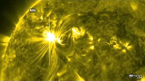 Solar Storm Releases Massive Sun Flare NASA Cameras Show