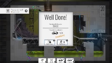 Bridge Constructor Portal - 66% Loss