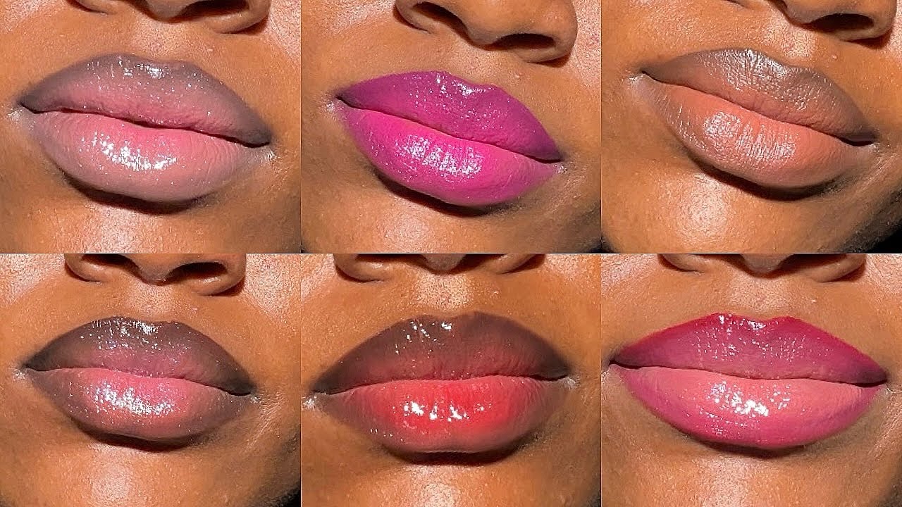 HOW TO ACHIEVE SIMPLE | BEGINNER | BEST LIP GLOSSY COMBOS FOR WOC 2025 💋💄✨