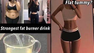 I Drink This 3X Times a day TO LOSE BELLY FAT FAST NO DIET NO EXERCISE STOMACH fat burner drink