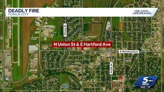 Deadly fire reported in Ponca City