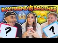 BOYFRIEND vs BROTHER CHALLENGE!! 😂🤣(Who Knows Me Better?!)