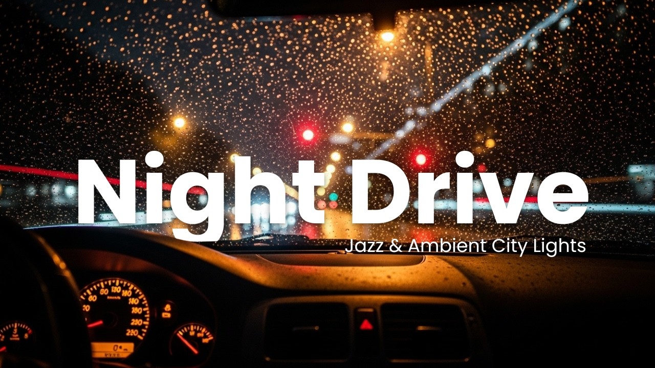 Night Drive — Jazz & Ambient City Lights