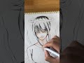 チェンソーマンのマキマさんをコピックで描いてみた